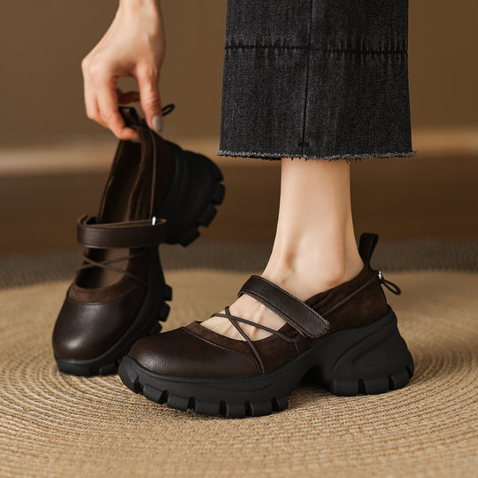 Damen modische Slingback-Schuhe mit elastischen Riemen und bequemer Sohle EB