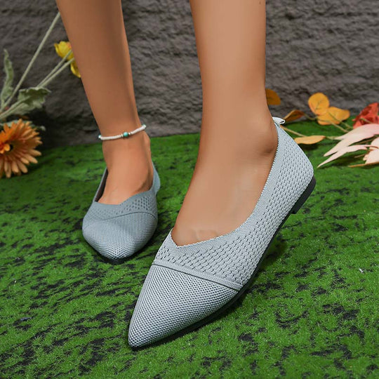 Atmungsaktive Spitzzehen-Schuhe EB