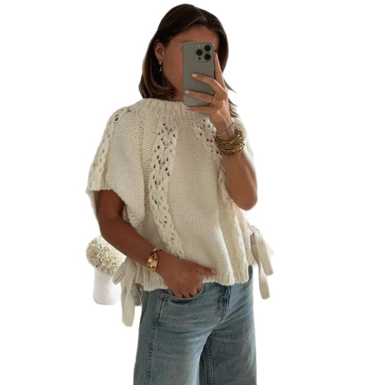 Damen gestricktes Oberteil EB