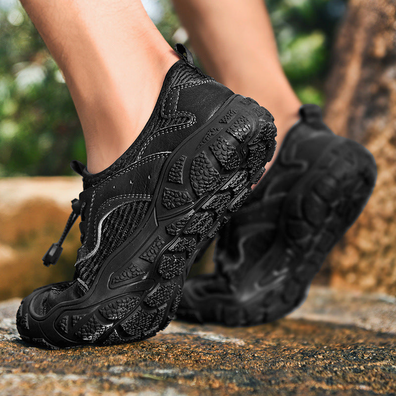 Damen Sportliche Wasserschuhe mit rutschfester Sohle und atmungsaktivem Obermaterial EB
