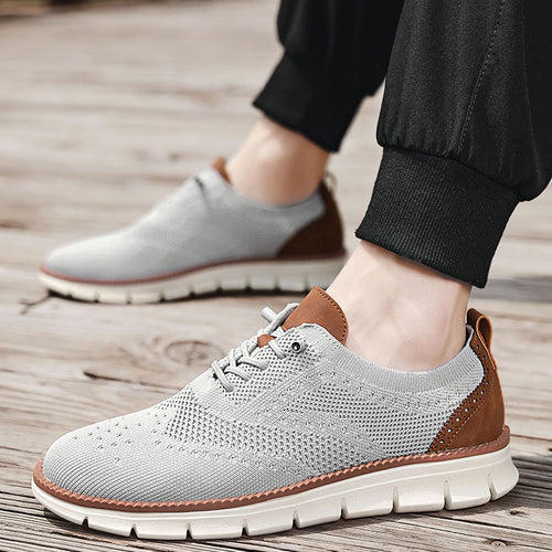 Damen Komfortable Sneaker mit atmungsaktivem Obermaterial und flexibler Sohle EB