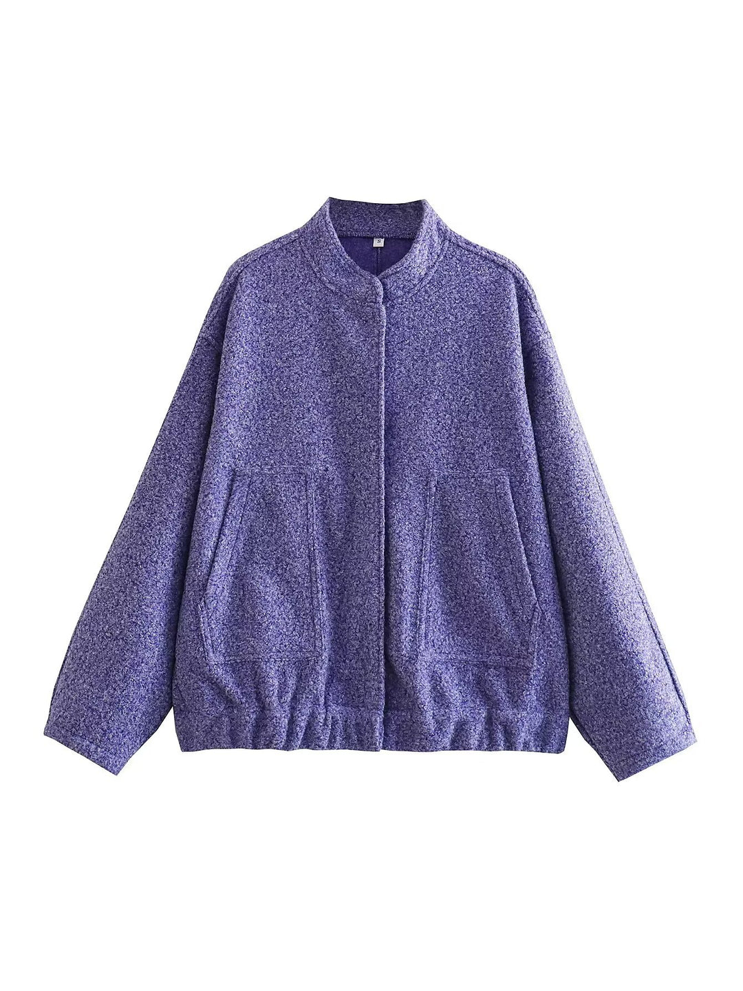 Damen Übergangsjacke mit modernem Stoffmix und praktischen Taschen EB