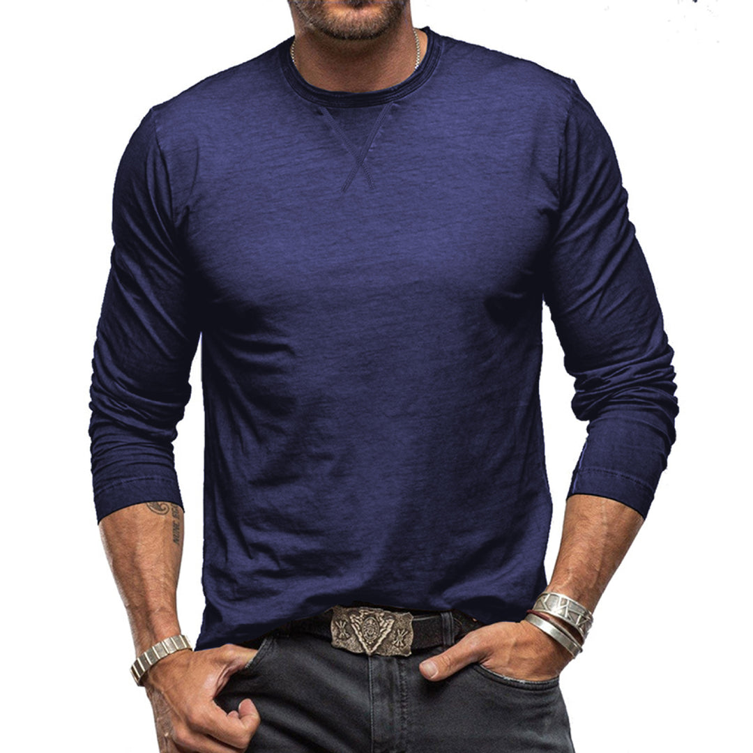 Herren Sportliches Langarmshirt EB