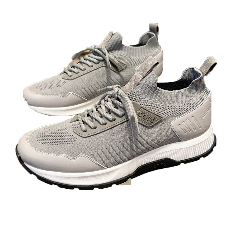 Damen Sportliche Sneaker mit atmungsaktivem Obermaterial und flexibler Sohle EB