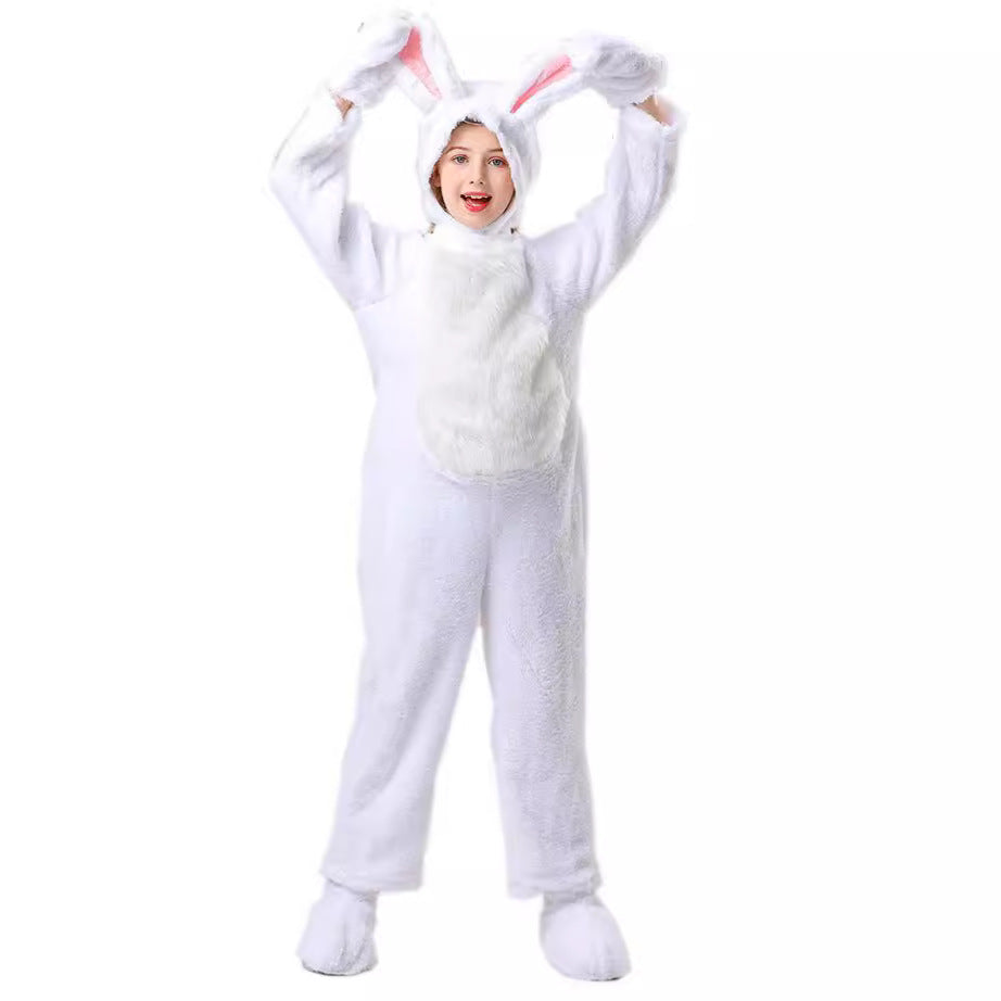 Mädchen Plüsch Hase Kostüm EB
