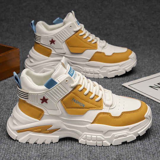Damen Sportliche Chunky Sneakers mit stabiler Profilsohle und ergonomischer Dämpfung EB