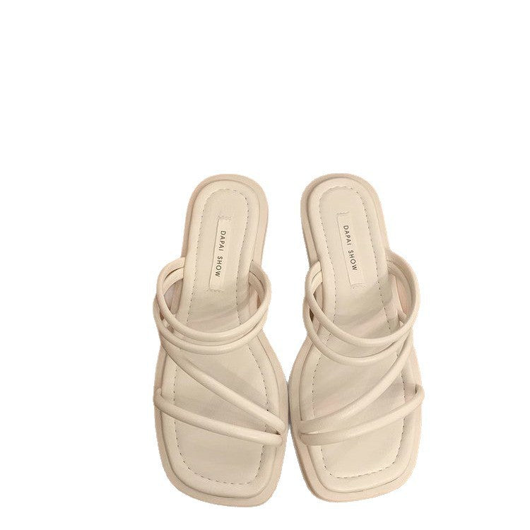 Damen Riemchen-Sandalen mit bequemem Fußbett und modischem Design EB