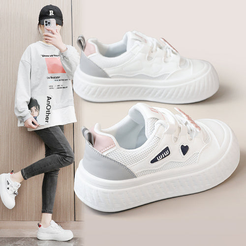 Damen Sportliche Sneaker mit auffälligem Design und bequemem Innenfutter EB