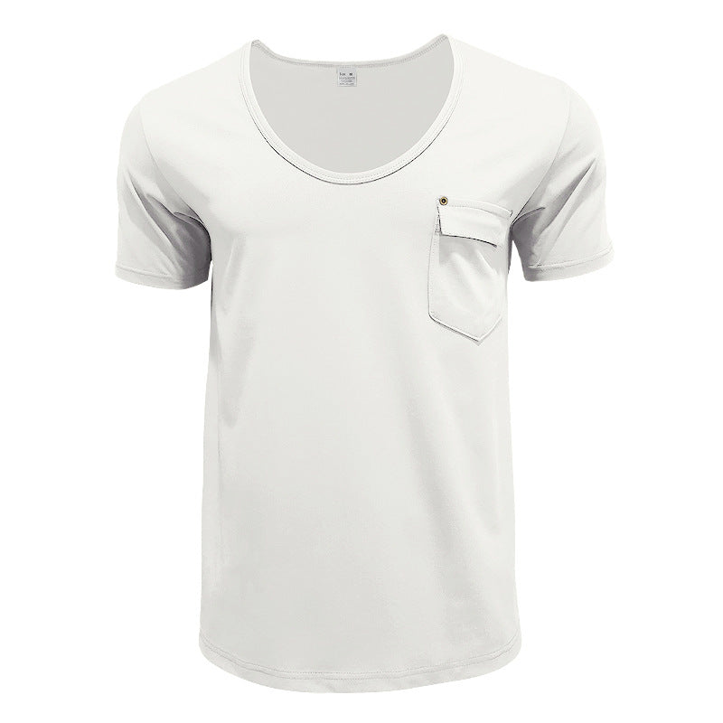 EB | T-Shirt mit V-Ausschnitt in Übergröße