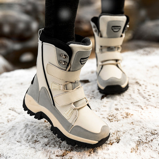 Damen Winterboots mit isolierender Fütterung und rutschfester Sohle EB