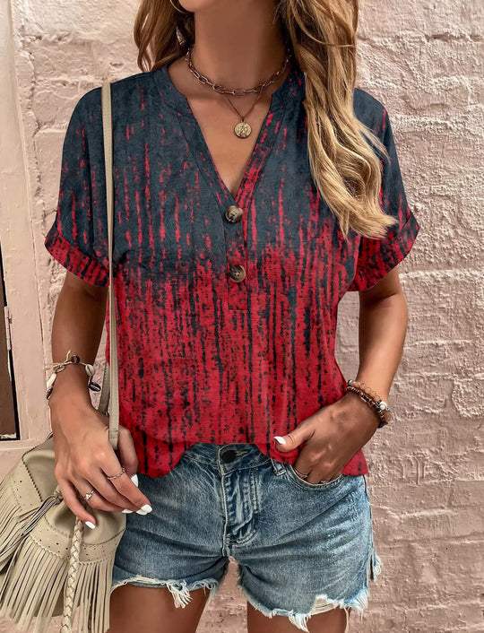 Damen Kurzarm-Bluse EB