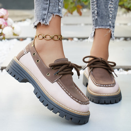 Damen Hybrid-Sneaker mit robustem Profil und modischen Details EB