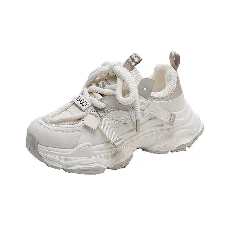 Damen Sportliche Freizeitschuhe mit atmungsaktiver Mesh-Oberfläche EB