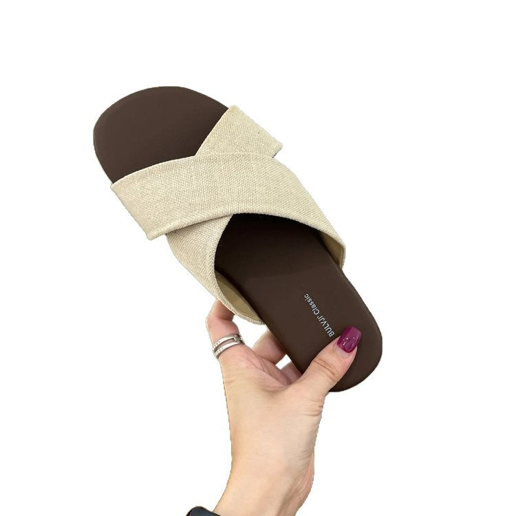 Damen Sportliche Badesandalen mit bequemem Riemendesign EB