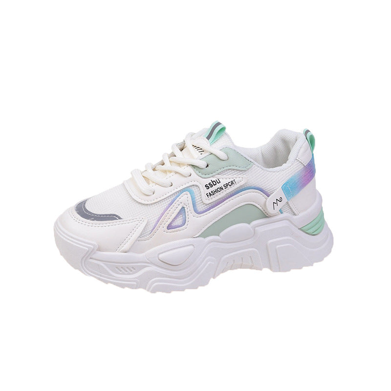 Damen Sportliche Sneaker mit rutschfester Sohle und atmungsaktivem Material EB