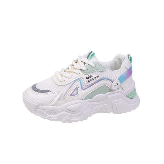 Damen Sportliche Sneaker mit rutschfester Sohle und atmungsaktivem Material EB