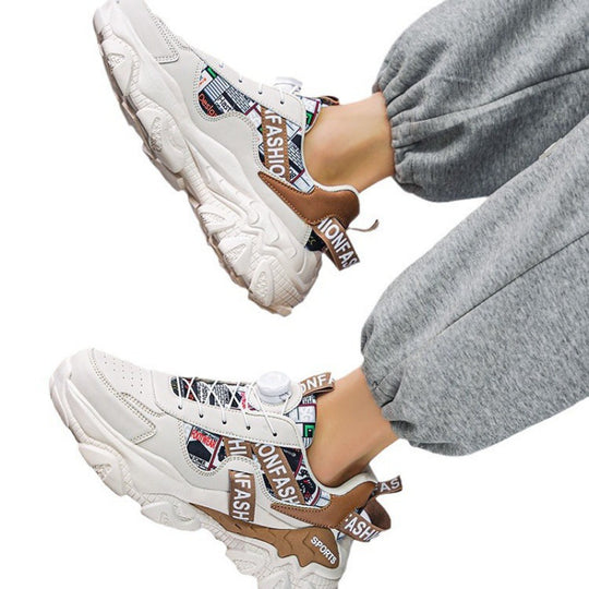Damen Sportliche Sneaker mit modischem Design und innovativem Schnellschnürsystem EB