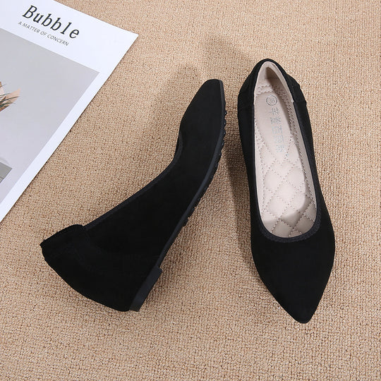 Damen Wedges Ballerinas mit bequemer Sohle und elegantem Design EB