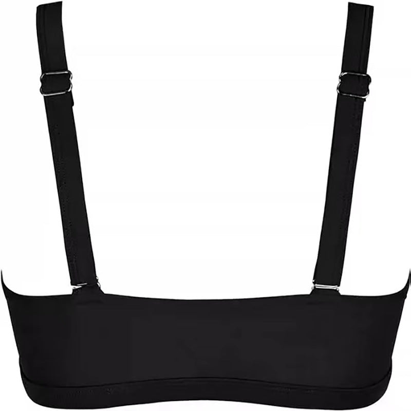 Damen Sportliches Bikinioberteil mit modischem Knotendetail EB