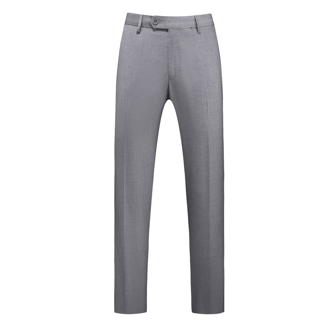 Herren nan schlanke Premium-Bügelfaltenhose mit Stretchbund und knitterarmem Gewebe EB