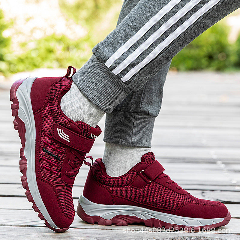 Damen Sportliche Outdoor-Sneaker mit verstellbarem Klettverschluss EB