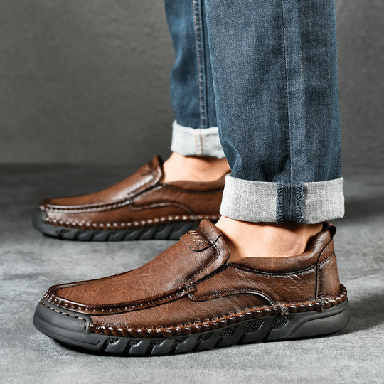Herren Bequeme Mokassins mit flexibler Sohle und hochwertigen Details EB