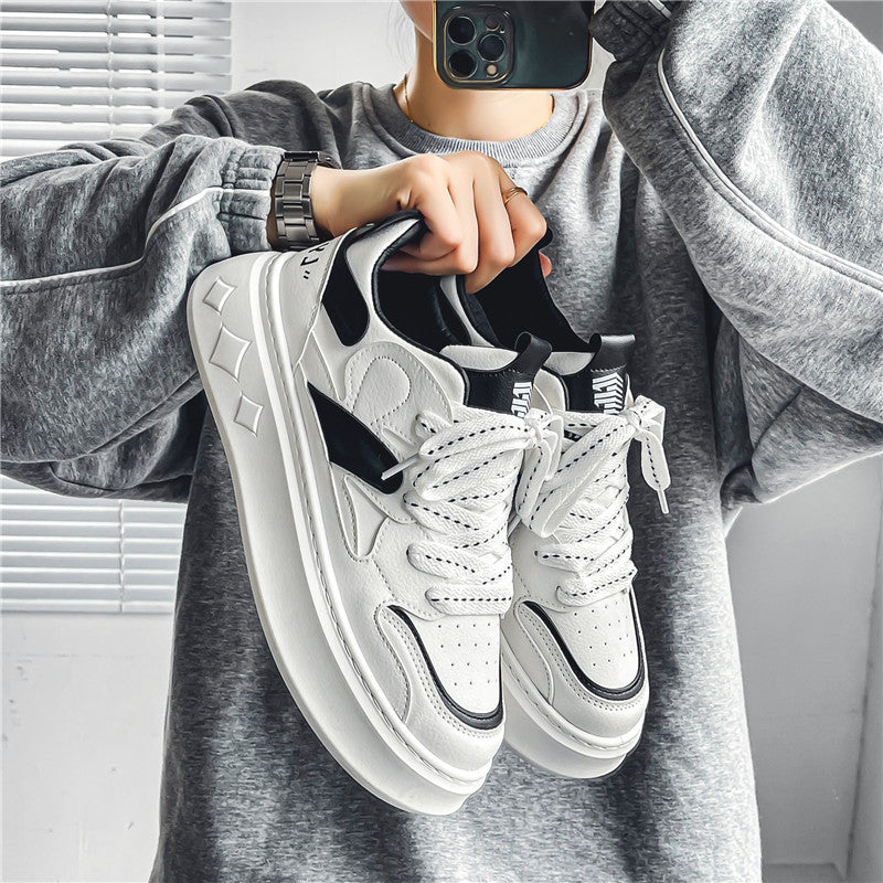 Damen Sportliche Chunky Sneakers mit urbanem Design und atmungsaktiver Oberflächenstruktur EB