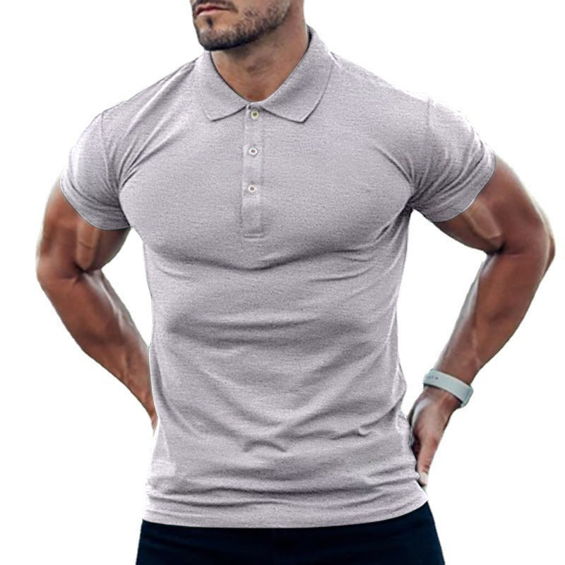Herren Polo-Shirt mit körperbetontem Schnitt und hochwertiger Pique-Textur EB