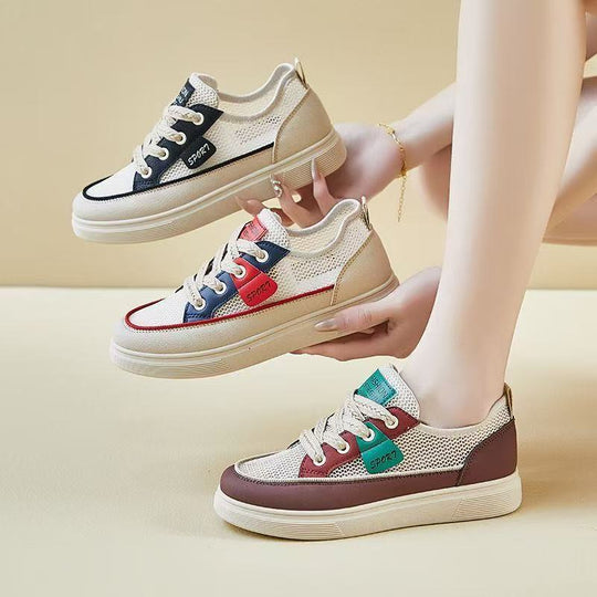 Damen Atmungsaktive Freizeitsneaker mit flexiblem Sohlenprofil EB