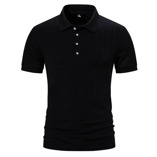 Herren Polohemd mit strukturiertem Design EB