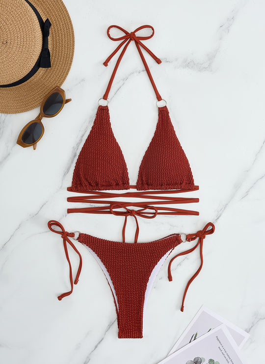 Damen Bikiniset mit verspieltem Schmetterlingsdesign EB