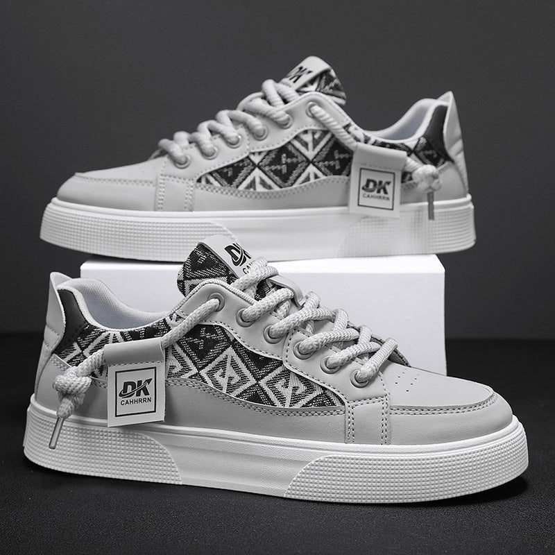 Damen modische Sneakers mit einzigartigen Stickereien und robustem Design EB
