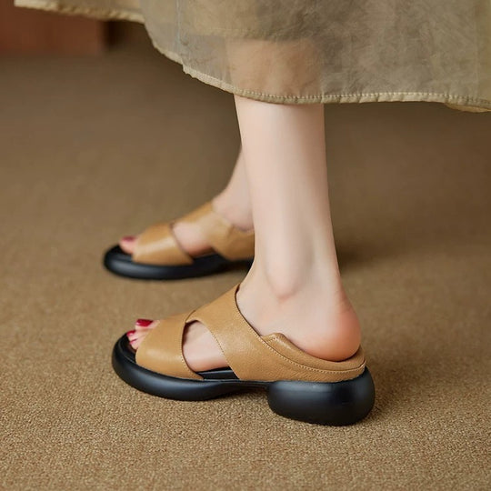 Damen Komfortable Sandalen mit ergonomischem Fußbett EB