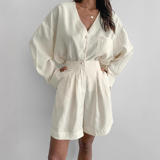 Damen bequeme Schlafanzugset EB