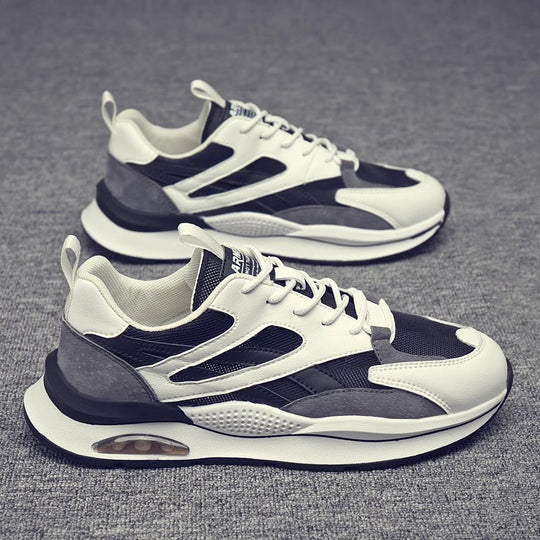 Damen Sportliche Sneakers mit atmungsaktiver Netzstruktur und dämpfendem Sohlenprofil EB
