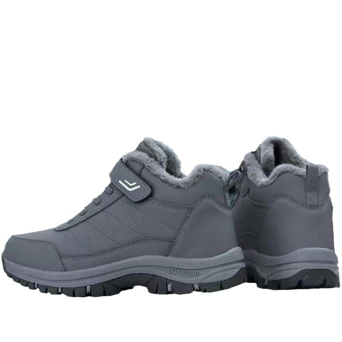Damen Fleecegefütterte Winterstiefel mit rutschfester Sohle EB