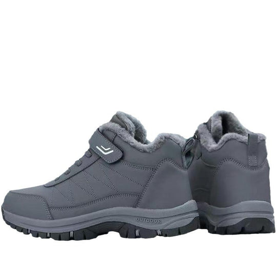 Damen Fleecegefütterte Winterstiefel mit rutschfester Sohle EB