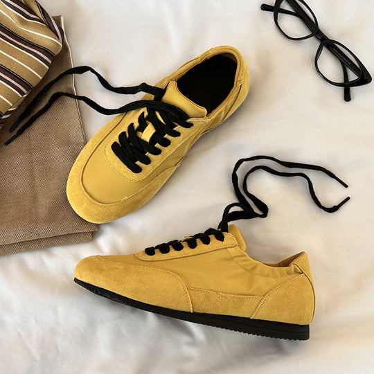 Damen Modische Sneakers im dynamischen Farbdesign mit atmungsaktiven Materialien EB