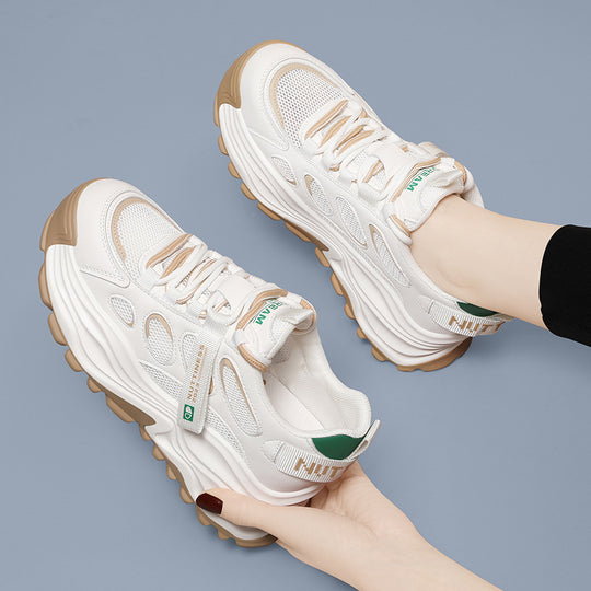 Damen Chunky Sneaker mit dämpfender Sohle und atmungsaktivem Obermaterial EB