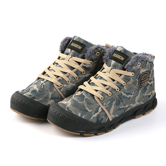 Damen isolierte Winterstiefel mit rutschfester Profilsohle und wärmendem Innenfutter EB