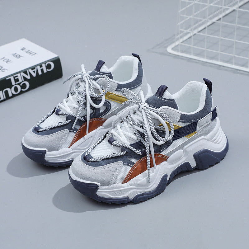 Damen sportliche Sneakers mit ergonomischer Dämpfung und atmungsaktiver Obermaterialstruktur EB