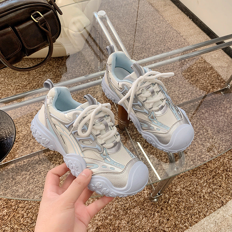 Damen sportliche Outdoor-Laufschuhe mit rutschfester Sohle und atmungsaktivem Obermaterial EB