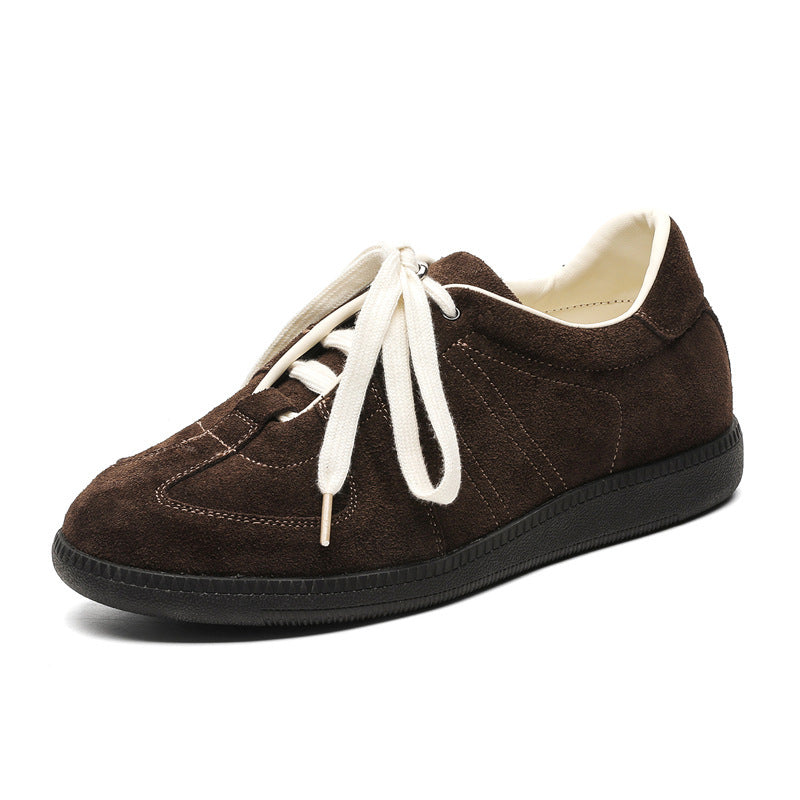 Damen Elegante und bequeme Wildleder Sneakers EB
