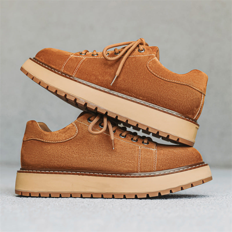 Damen Modische Chunky Sneakers mit dämpfender Laufsohle EB