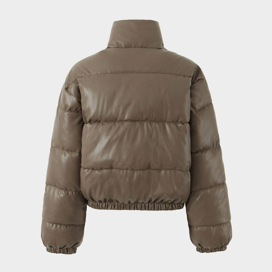 Damen kurzärmlige Daunenjacke EB