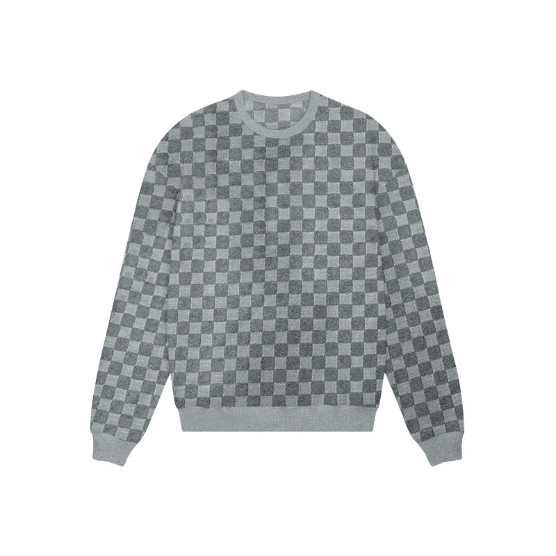 Herren Strickpullover mit strukturiertem Design EB