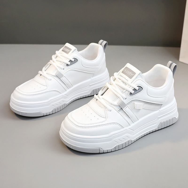 Damen sportliche Sneakers mit dämpfender Sohle und atmungsaktiver Obermaterialstruktur EB