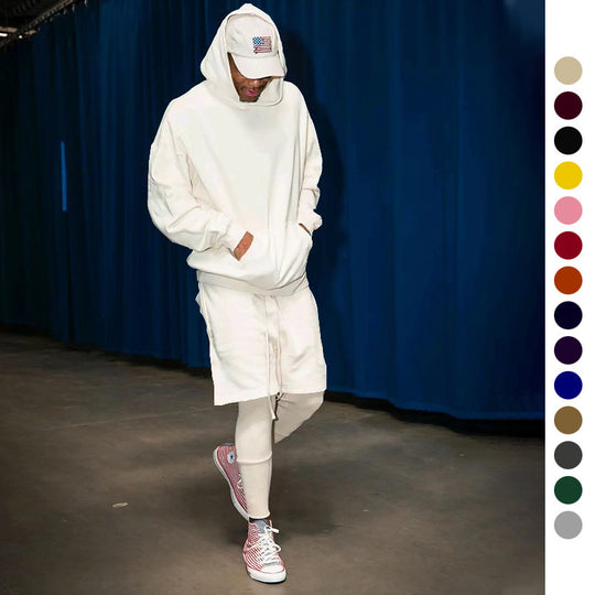 EB Herren Hoodie-Shorts-Set mit Kängurutasche