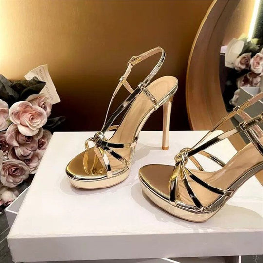 Damen High Heel Sandalen EB