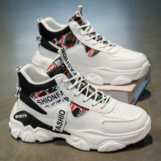 Damen Sportliche Sneakers mit modischem Designs und bequemer Dämpfung EB